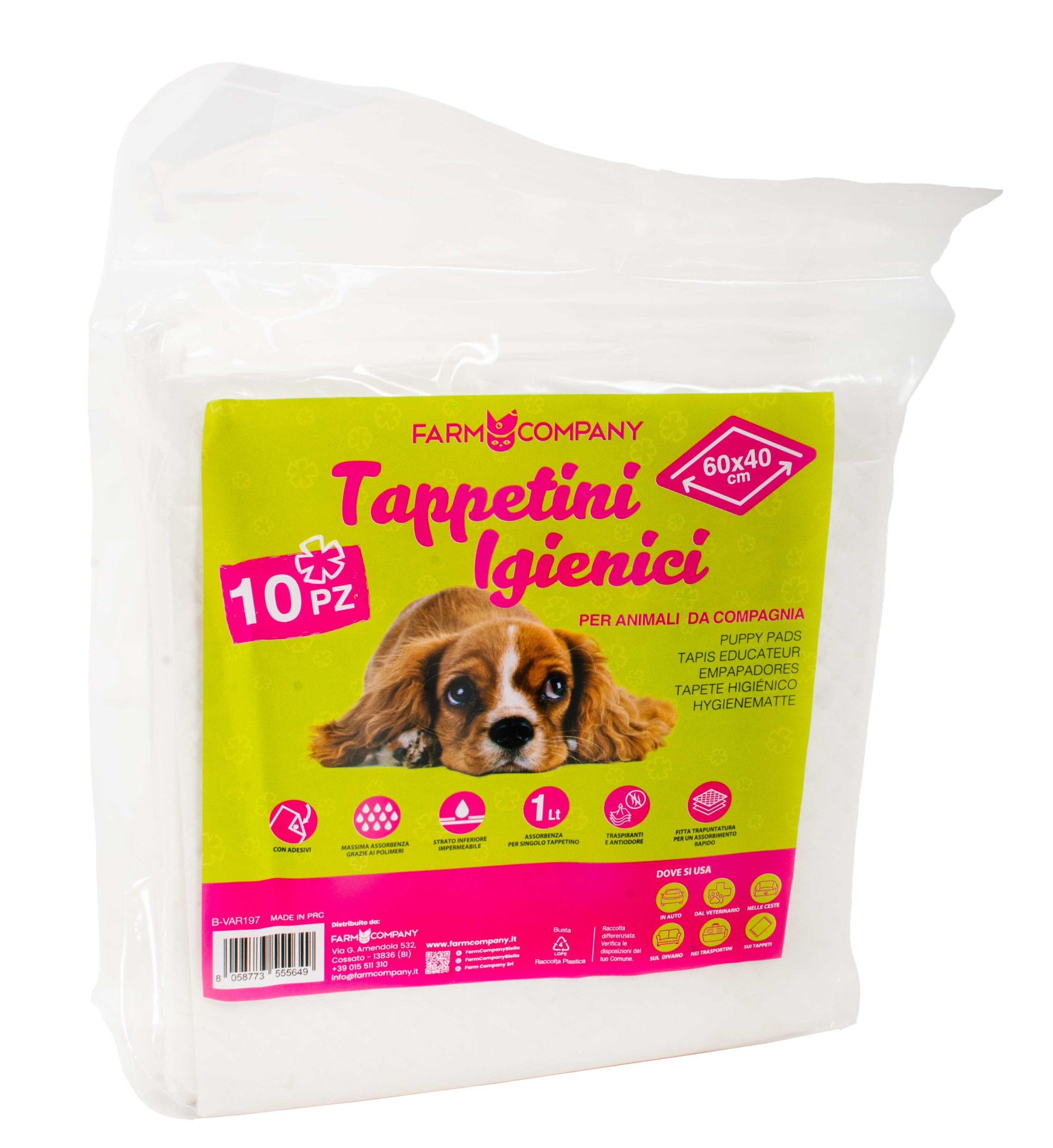 Farm Company Higijenske prostirke za pse, 10 komada B-VAR197