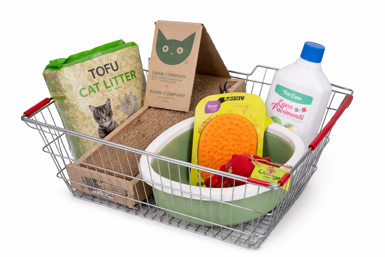 Farmcompany Paket za mačku, Osnovna nega i oprema, 6 proizvoda