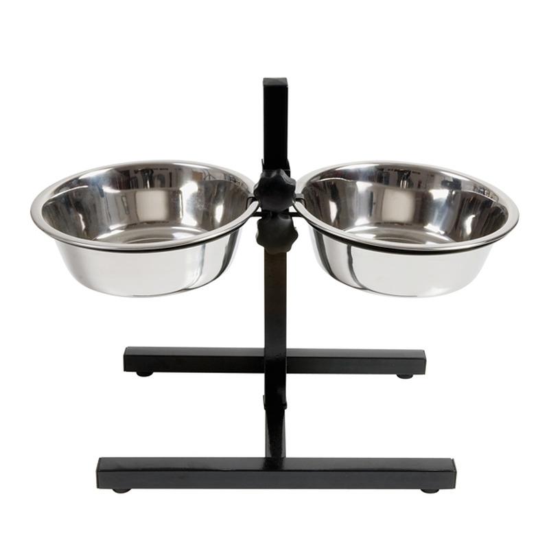Stalak sa dve činije za pse, 2x5. 7l, C-INX121