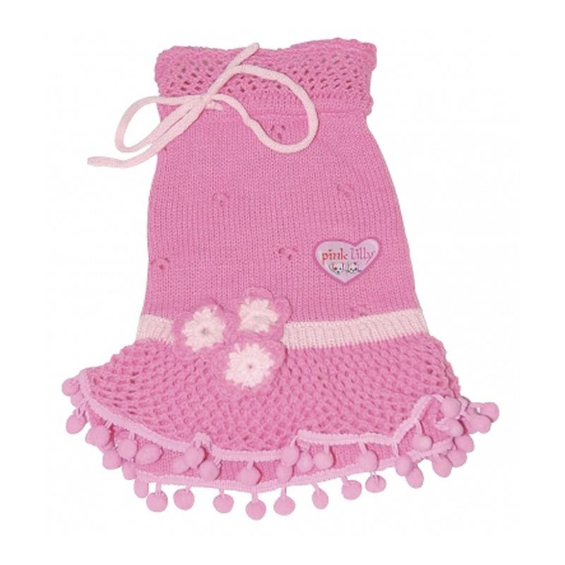 Vivog Džemper za psa, Pink Lilly 25cm